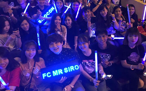 Off fanclub Mr Siro tại coffee IEX